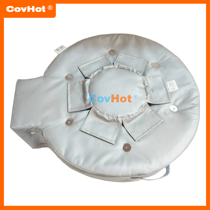 食品糧油企業(yè)人孔視鏡保溫衣，可拆卸方便觀察，耐高溫防腐