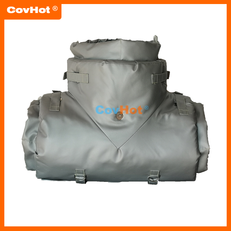 柔性可拆卸蒸汽截止閥門保溫套，科好特品牌，節(jié)能降耗